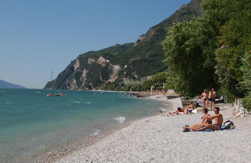 Camping  Garda - Spiaggia