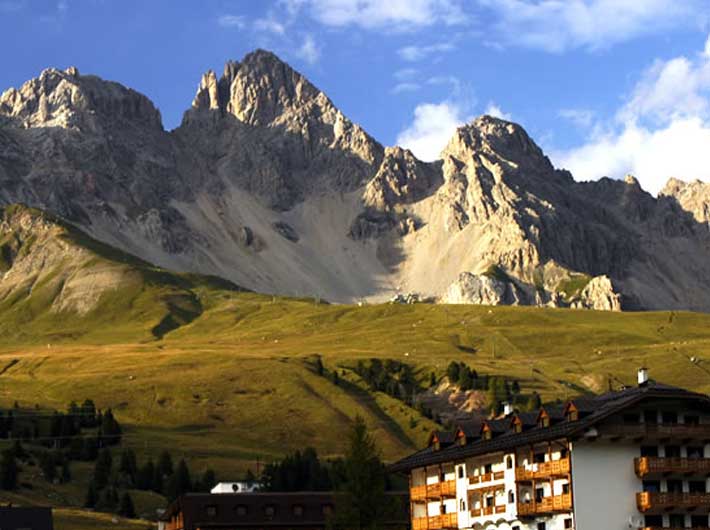 Hotel Cristallo - panorama