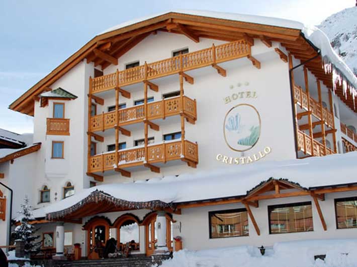 Hotel Cristallo - Vista Invernale