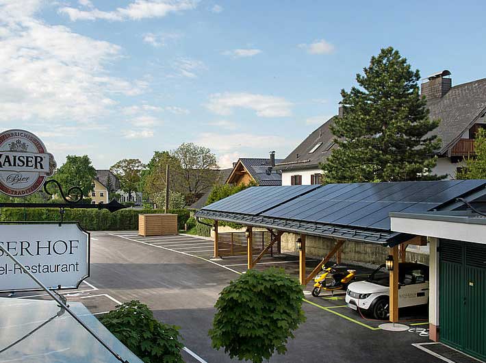 Hotel Kaiserhof - parcheggio