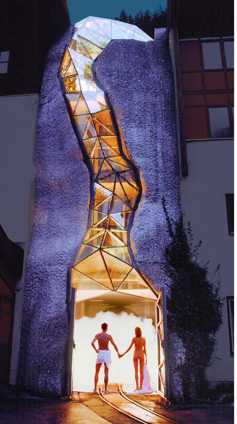 Hotel Sanotel - ingresso grotta